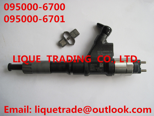 China DENSO common rail injector 095000-6700,095000-6701 for SINOTRUK HOWO R61540080017A / 150100106800 supplier