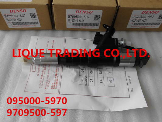China DENSO Common rail injector 095000-5970, 095000-5971, 095000-5972, 9709500-597 for HINO 700 Series E13C 23670-E0360 supplier
