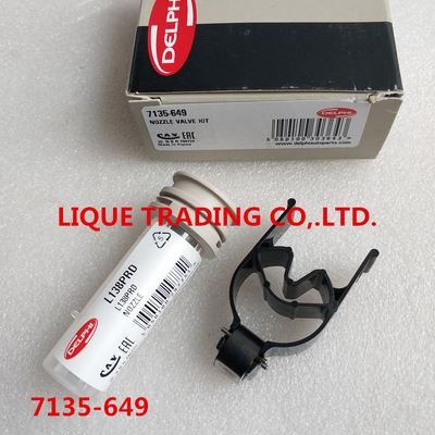 China DELPHI nozzle valve kit 7135-649 (include nozzle L138PRD + valve 28538389 ) Overhaul kits 7135 649 , 7135649 supplier