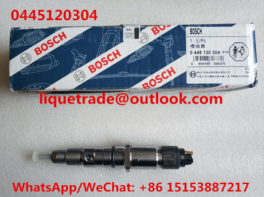 China BOSCH Common Rail Injector 0445120304 , 0 445 120 304 , 0445 120 304 for ISLE engine 5272937 supplier