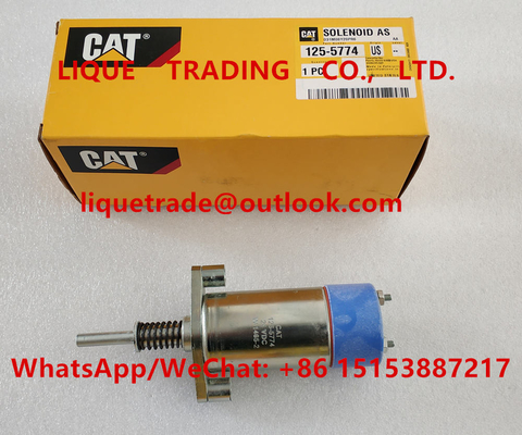 China Genuine and New CAT / Solenoid AS 125-5774 , 1255774 , 125 5774, original Fuel Shutoff Solenoid supplier